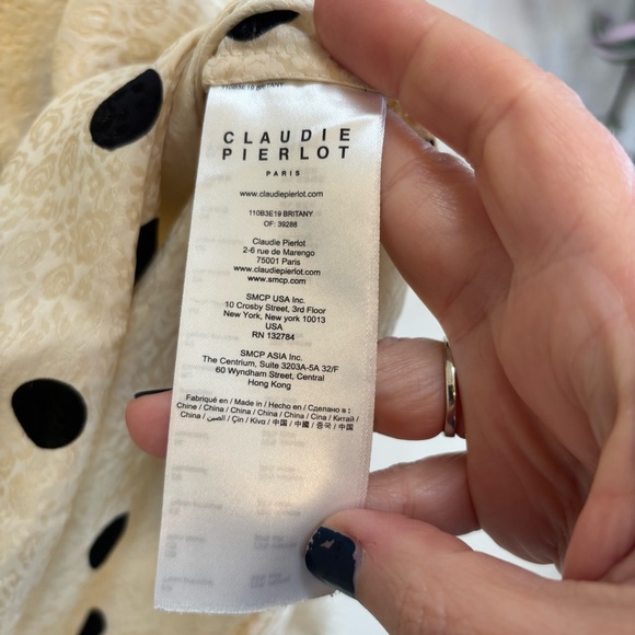 Claudie Perlot Polka Dot Blouse - Picture 11 of 15